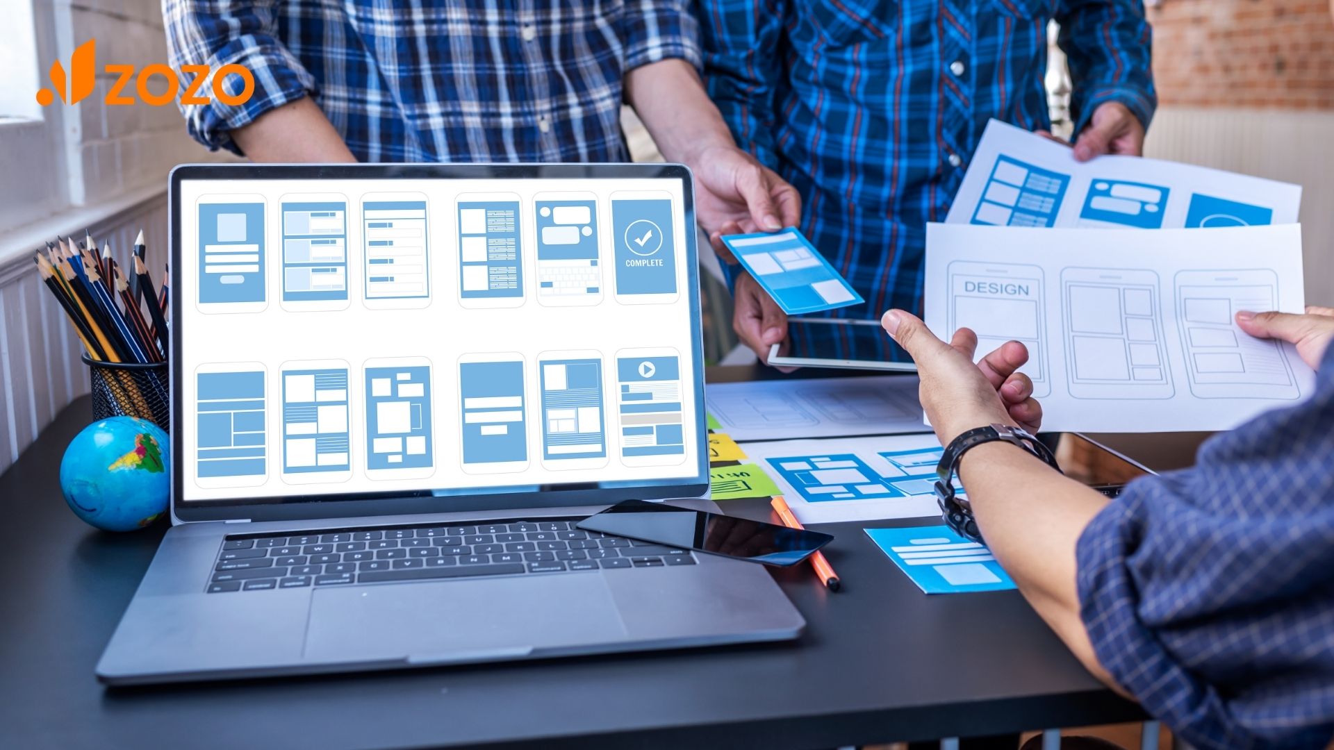 Giao diện website thiết kế ấn tượng