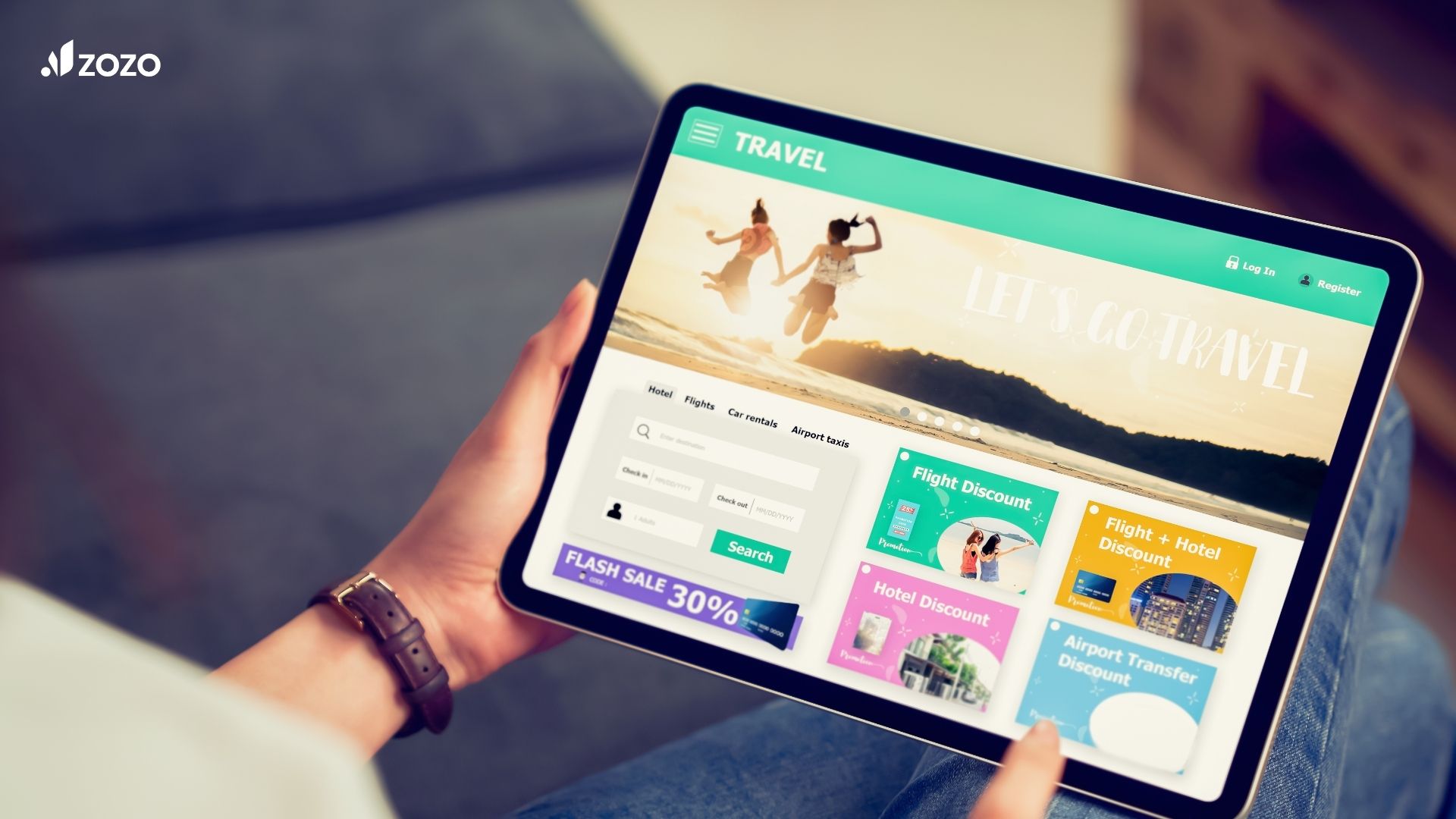 giao diện website hiện đại