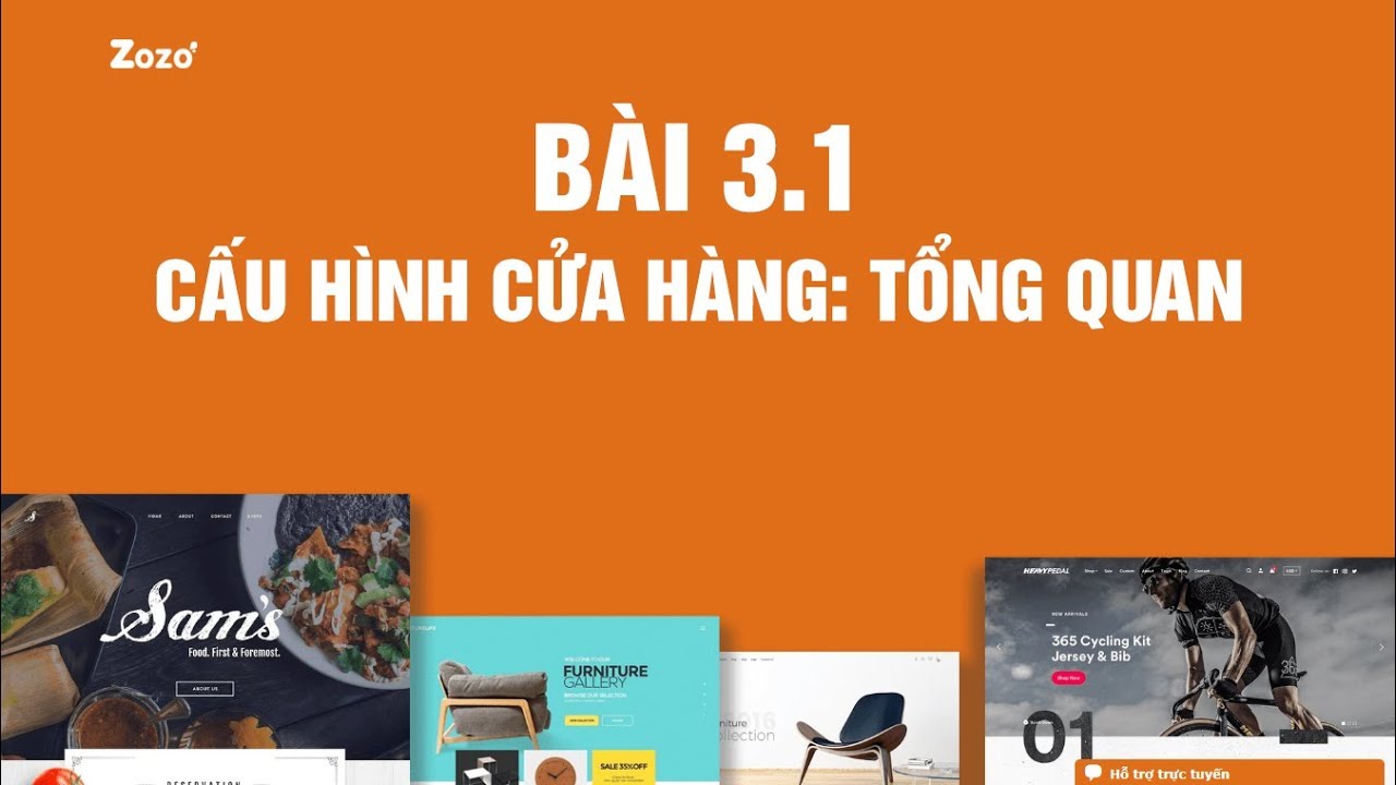 3.1. Cấu hình cửa hàng: Tổng quan