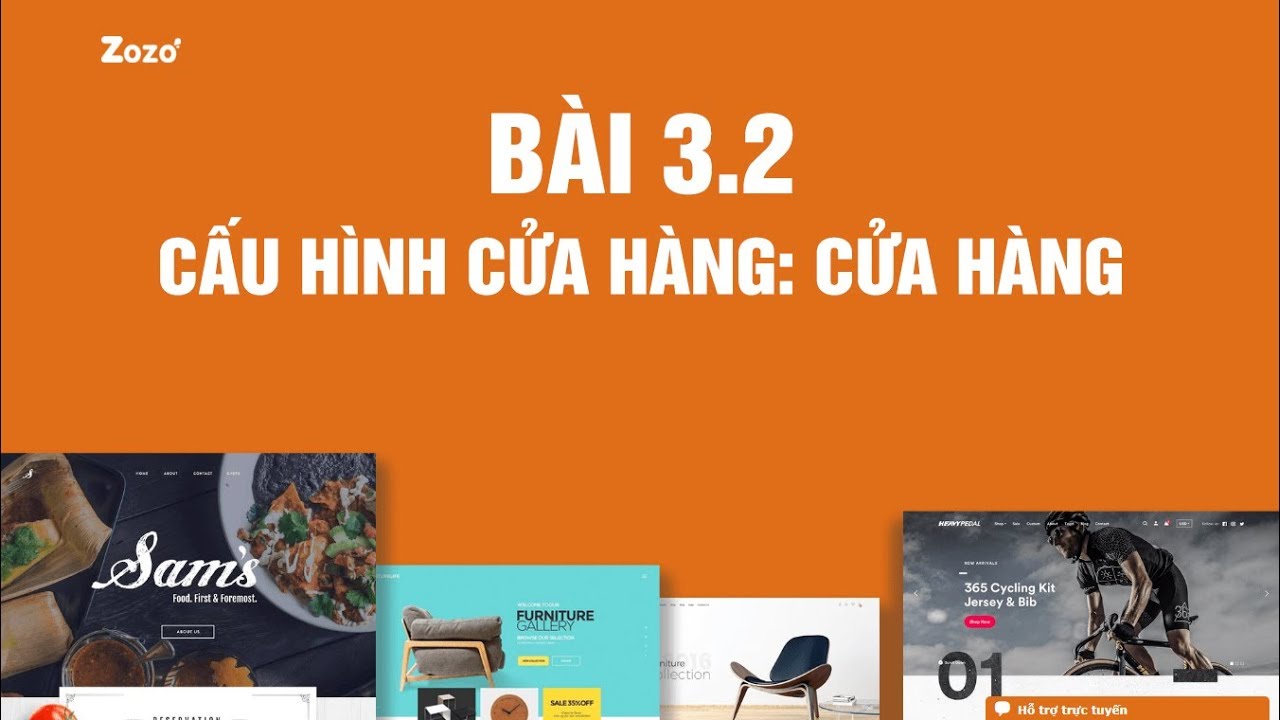 3.2. Cấu hình cửa hàng: Cửa hàng